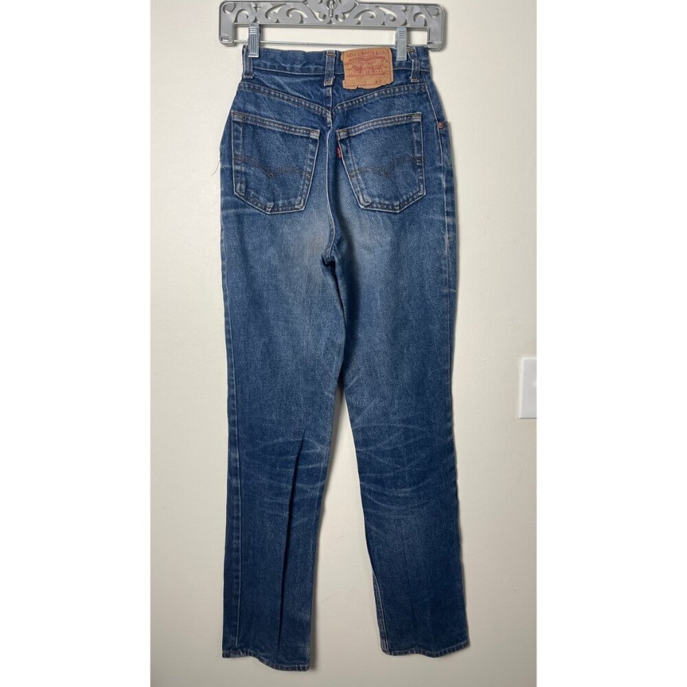 VINTAGE LEVIS 505 80'S HIGH WAIST MOM JEANS 22 - Picture 7 of 14